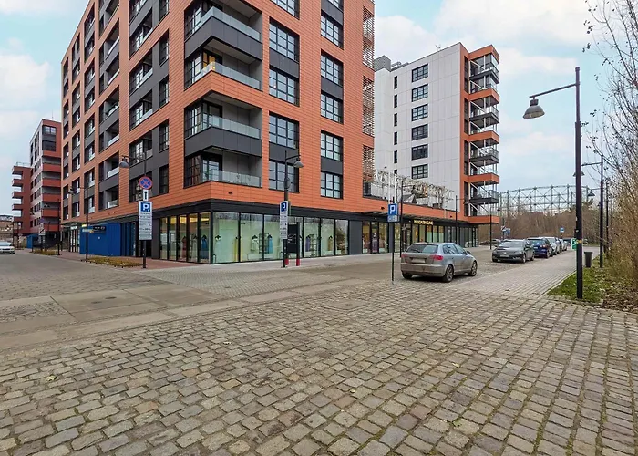 Stylish Pastel With Parking And Balcony In By Renters * Γκντανσκ